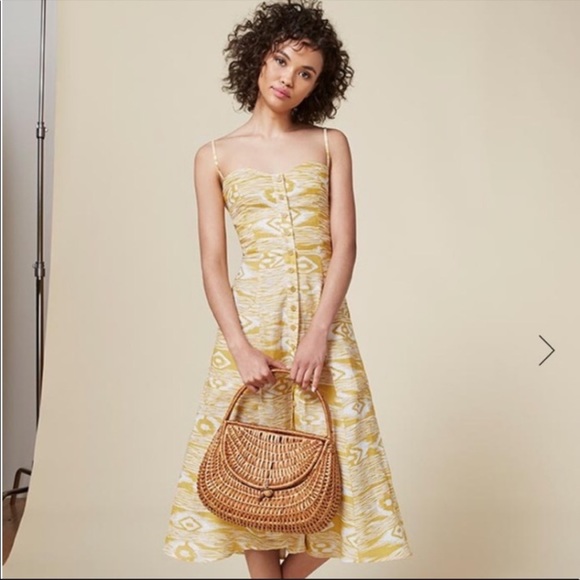 Reformation Dresses & Skirts - Reformation Canon Dress in Yellow Grain 0